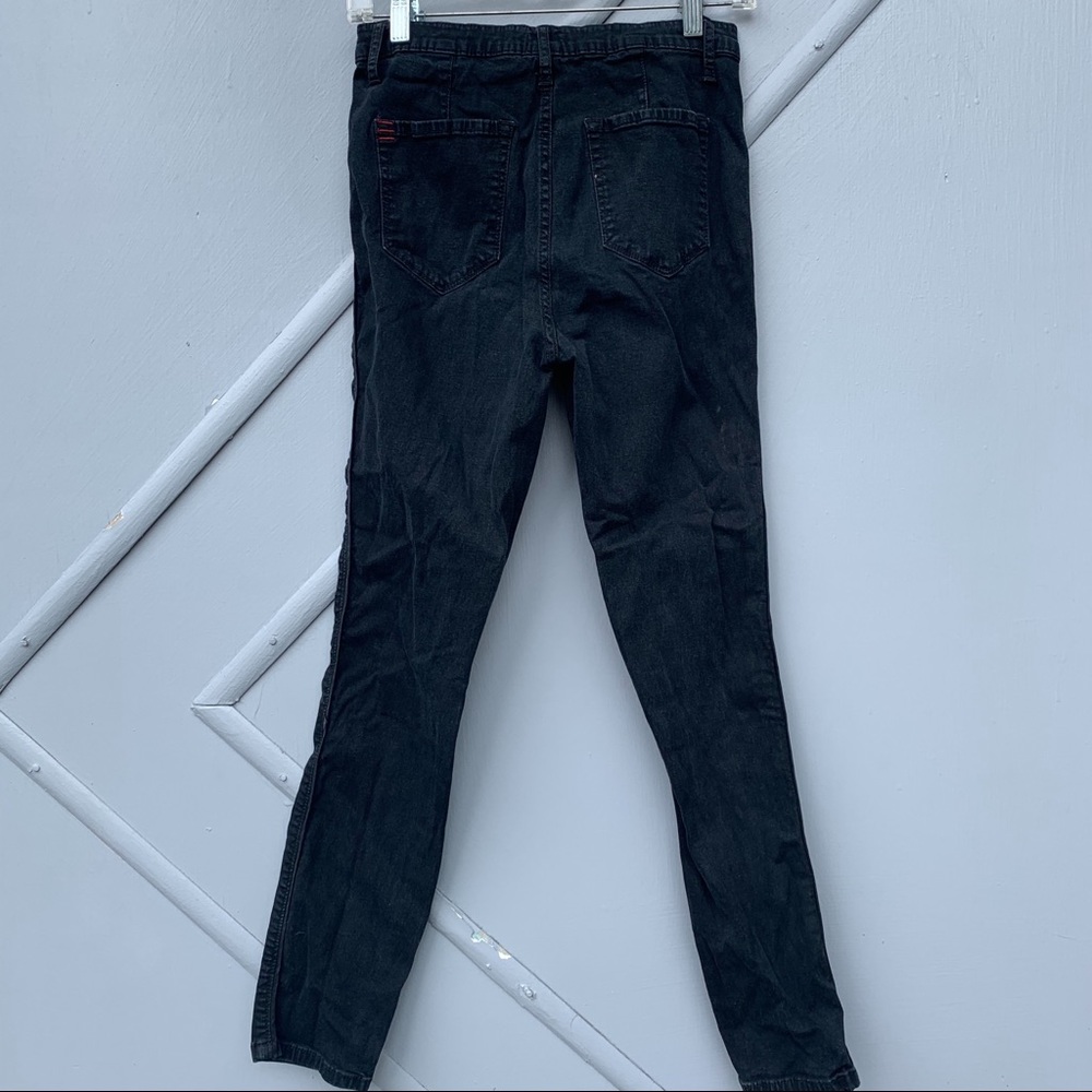 Twig Exposed Zip Black BDG Jeans | Size 27 - Picture 5 of 6